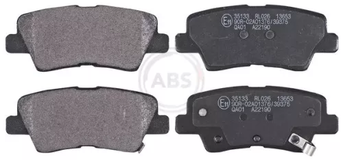 ABS Brake Pad Set, disc brake (35133)