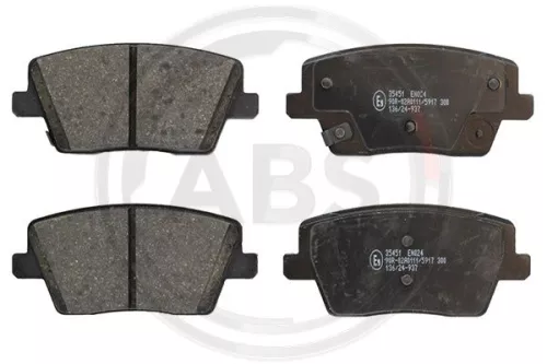 ABS Brake Pad Set, disc brake (35451)
