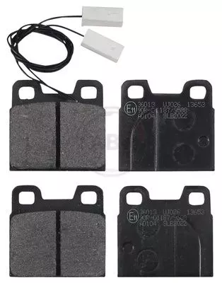 ABS Brake Pad Set, disc brake (36013)