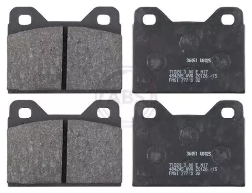 ABS Brake Pad Set, disc brake (36051)