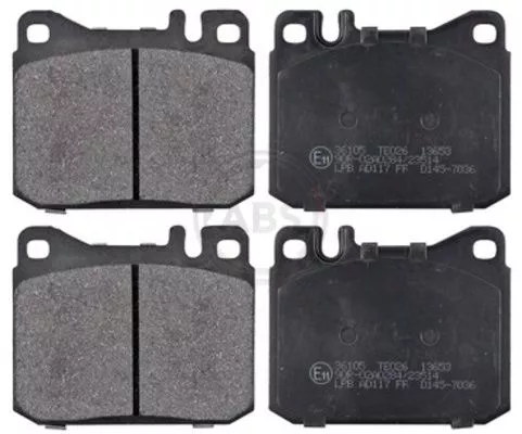 ABS Brake Pad Set, disc brake (36105)
