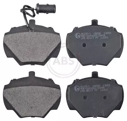 ABS Brake Pad Set, disc brake (36125/1)