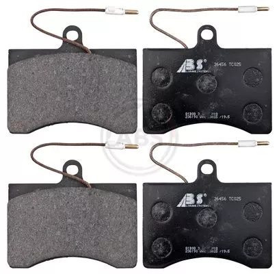 ABS Brake Pad Set, disc brake (36456)