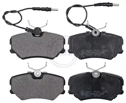 ABS Brake Pad Set, disc brake (36651)