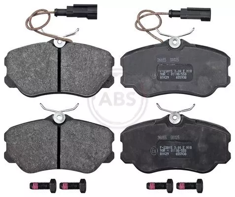 ABS Brake Pad Set, disc brake (36655)