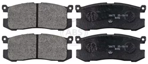 ABS Brake Pad Set, disc brake (36672)