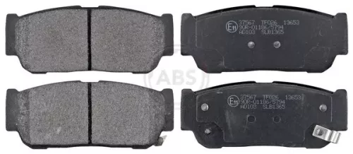 ABS Brake Pad Set, disc brake (37567)