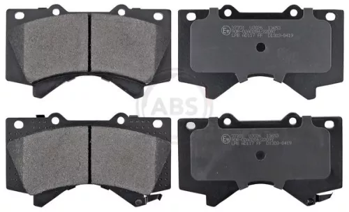 ABS Brake Pad Set, disc brake (37701)