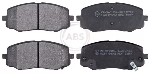 ABS Brake Pad Set, disc brake (37763)