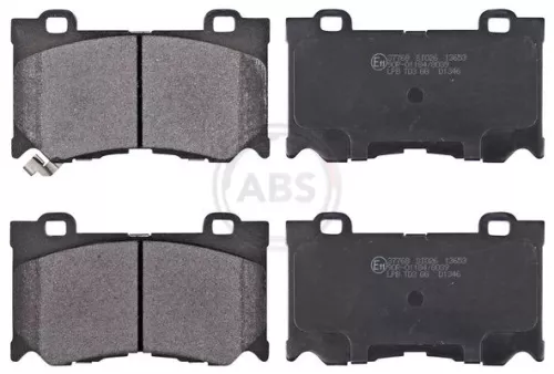 ABS Brake Pad Set, disc brake (37768)