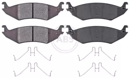 ABS Brake Pad Set, disc brake (38444)