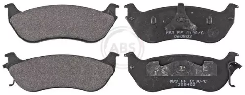 ABS Brake Pad Set, disc brake (38674)
