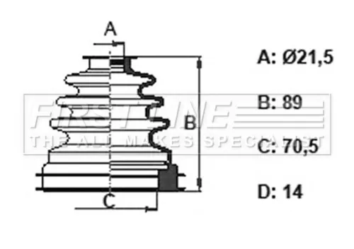 Bellow Kit, drive shaft