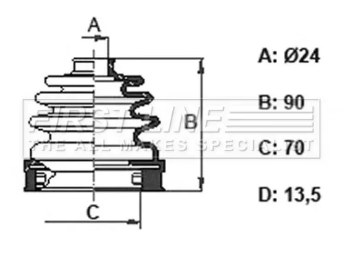Bellow Kit, drive shaft