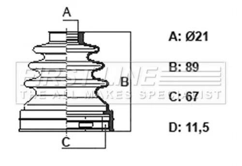 Bellow Kit, drive shaft