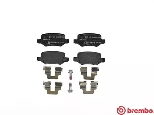 ABS Brake Pad Set, disc brake (P 50 058)