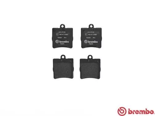 ABS Brake Pad Set, disc brake (P 50 072)