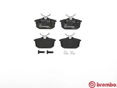 ABS Brake Pad Set, disc brake (P 54 023)