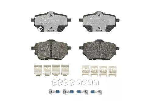 ABS Brake Pad Set, disc brake (P 83 182)