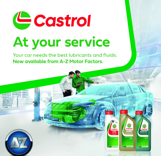 CASTROL OIL NOW IN STOCK. - A-Z MOTOR FACTORS HALIFAX LTD