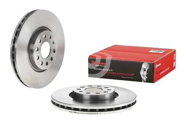 FOR SEAT ALHAMBRA TARRACO 1.4L - 2.0 L 2012 FRONT VENTED BREMBO BRAKE DISCS PAIR